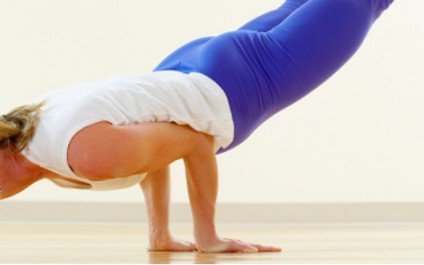 Peacock Pose stimulates digestion!